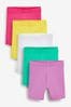 Leuchtende Farben - Radlerhosen aus Baumwolle, 5er-Pack (3 Monate bis 7 Jahre)