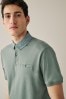 Sage Green Smart Collar handbag Polo Shirt