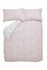 Blush Pink Laura Ashley Pussy Willow Duvet Cover and Pillowcase Set