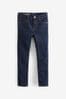Blue Dark Super Skinny Fit Cotton Rich Stretch Jeans (3-17yrs), Super Skinny Fit