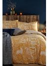 Midnight Blue furn. Winter Woods Animal Reversible Duvet Cover and Pillowcase Set