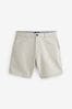Cremeweiß/Neutral - Straight Fit - Chino-Shorts mit Stretch-Anteil in Straight Fit