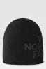 The North Face Black Reversible Banner Beanie Hat