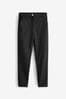 Black Senior Gold Snap High Waisted Skinny Stretch Michelle Trousers (9-17yrs)