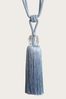 Laura Ashley Seaspray Loren Glass Tassel Curtain Tieback
