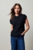 Navy Blue Cable Knitted Tank Vest