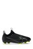 Nike Black Jr. Mercurial Zoom Vapor 15 Firm Ground Football Boots