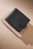 Black Personalised Monogram Signature Leather Extra Capacity Wallet