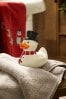 White Christmas Penguin Rubber Duck