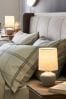 Grey Lydford Bedside Table Lamp, Bedside