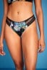 B by Ted Baker Black Floral Thong