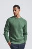 Aubin Tay Fisherman Rib Crew Jumper