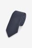 Dusky Blue Slim Twill Tie, Slim