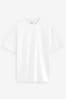 White Relaxed Fit Soft Touch Heavyweight T-Shirt