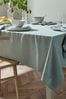 Sage Green Linen Look Cotton Table Cloth