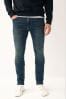 Mittelblau - Enge Passform - Bequeme Stretch-Jeans, Skinny Fit