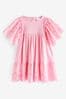 Pink Broderie Dress (3mths-7yrs)