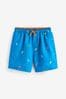 Cobalt Embroidered Printed Swim Shorts (3mths-16yrs)