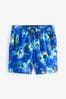 Cobalt Football Printed Swim Shorts (3mths-16yrs)