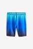Blue Longer Length Stretch Swim Shorts (3-16yrs), Longer Length