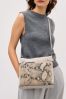 Sylvie Super Mini Leather Crossbody Bag White 494646