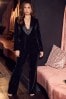 Myleene Klass Velvet Suit Black Trousers