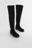 Black Forever Comfort® Over The Knee Suede compatible Boots