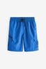 Cobalt Blue Cargo Utility Swim Shorts
