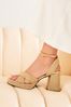 Gold Forever Comfort® Flare Platform Sandals