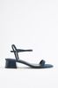 Marineblau - Forever Comfort® Sandalen mit niedrigem Absatz