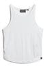 Superdry White Ruched Tank Top