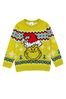 Vanilla Underground Grinch Kinder Weihnachts-Pullover​​​​​​​