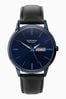 Sekonda Mens Blue Jackson Leather Strap with Dial Watch