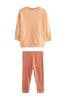 Orange - Pullover in Relaxed Fit und Leggings im Set (3 Monate bis 7 Jahre)