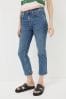 FatFace Blue Capri Sway Cropped Jeans