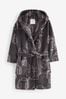 Charcoal Grey Gamer - Fleece Robe (3-16yrs)