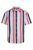 Tommy Jeans White Relaxed Stripe Shirt