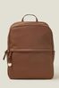 Accessorize Brown Zip Around Backpack
