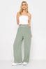 PixieGirl Petite Green Wide Leg Trousers