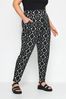 Yours Curve Black Harem Trousers