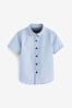 Blue Short Sleeve Oxford Shirt (3mths-7yrs)