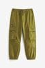 Olive Green Cargo Trousers (3-16yrs)