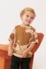 Tan Bear All-Over Print Short Sleeve T-Shirt (3mths-7yrs)