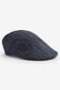 Navy Blue Baby Flat Cap (0mths-2yrs)