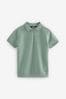 Minerals Short Sleeved Bubble Texture Polo Shirt (3-16yrs)