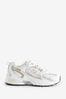 New Balance White Girls 530 Trainers