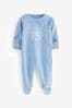 Blau - Baby Eid Schlafanzug (0-2yrs)