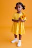 Yellow Textured Jersey Dress (3mths-7yrs)