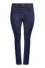 Yours Curve Blue RUBY Straight Leg Jean