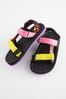 Bright Multicolour Trekker Sandals